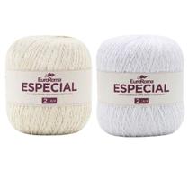 Kit 2 Barbante EuroRoma Especial 500g 1700M Fio n 2 Crochê