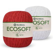 Kit 2 Barbantes Ecosoft Euroroma nº 6 - 452m 422g TEX 881