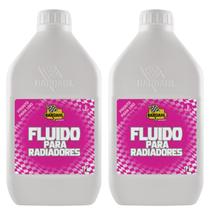 Kit 2 Bardahl Promax Fluido Para Radiadores 1l Par