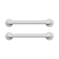 Kit 2 Barra De Apoio Alça Parede 40cm Suporte Para Idoso Deficiente - Astra