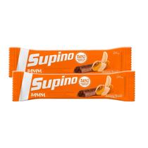 Kit 2 Barra de Fruta Supino Zero Banana com Chocolate com 24g