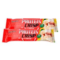 Kit 2 Barra de Proteína Protein Crisp Bar Integralmédica Leite Ninho com Creme de Avelã 45g
