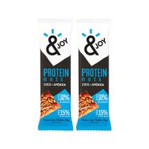 Kit 2 Barra de Proteína Protein Nuts &Joy Coco e Amêndoas com 35g