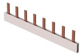 Kit 2 Barramento Fase Pente Monofásico 63a Tramontina 12 Pino Din