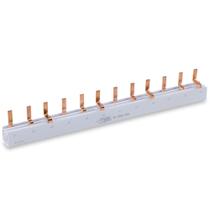 Kit 2 Barramento Pente Trifásico Disjuntor Din 3 Fases 80a