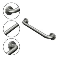 Kit 2 Barras de Apoio 30cm Idoso Banheiro Box Quarto Corredor Segurança