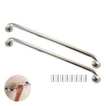 Kit 2 Barras De Apoio Banheiro 40cm Suporte para PCD Deficiente Físico e Idosos