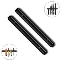 Kit 2 Barras Magnéticas Caerus Home 33cm Organizador De Facas Ferramentas E Utensílios Metálicos Kit 2 Barras Magnéticas Caerus Home 33cm Organizador De Facas Ferramentas E Utensílios Metálicos