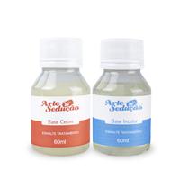 Kit 2 Base de Tratamento Cetim e Incolor 60ml, Arte Sedução