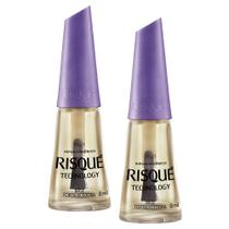 Kit 2 Base Fortalecedora Risqué Care 8ml