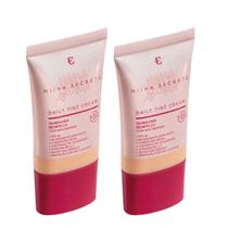 Kit 2 Base Líquida Cor 03 Niina Secrets Eudora Daily Tint 25ml Kit 2 Base Líquida Cor 03 Niina Secrets Eudora Daily Tint 25ml