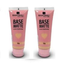 Kit 2 Base Matte Cor 01 Nude 35gr -Ramona Make Up