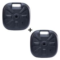 Kit 2 Base Resistentes Para Wind Flag wind Banner quadrada