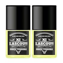 Kit 2 Base Xi Lascou Força Tensora Top Beauty 7ml
