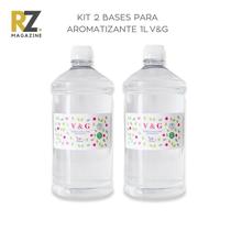 Kit 2 Bases para Aromatizador de Ambientes Quimiz VG 1 Litro