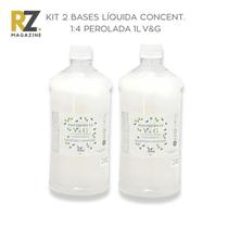 Kit 2 Bases Sabonete Líquido Concentrado Hipoalergênica Perolada para Sabonete, Shampoo VG 1 Litro