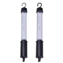 Kit 2 Bastão 12 Led Garra Bateria Pendente Automotivo Garagem Oficina Carro Caminhão Camping Barco Pesca