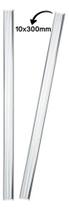 Kit 2 Bastão Agitador 10x300mm Vidro Maciço Ponta Lapidada