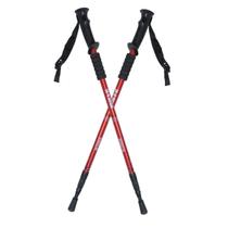 Kit 2 bastão de camping caminhada antishock jpbc