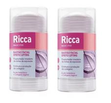 Kit 2 Bastão Facial Efeito Lifting Magic Stick - Ricca Kit 2 Bastão Facial Efeito Lifting Magic Stick - Ricca