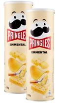 kit 2 Batata Pringles Importada Sabor Queijo Emmental 175g