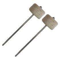 Kit 2 Batedor Pedal Bumbo Feltro 1.1 Spanking Kit 2 Batedor Pedal Bumbo Feltro 1.1 Spanking