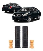 Kit 2 Batente Coifa Amortecedor Traseiro Versa 2011 2012 13