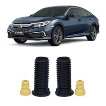 Kit 2 Batente Coifa Suspensão Dianteira Civic G10 2017-2019