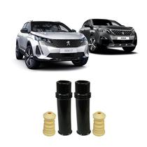 Kit 2 Batente Coifa Suspensão Traseira Peugeot 2017-2022