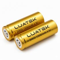 Kit 2 Bateria 26650 4,3v 12000mah Dourada Li-ion X900 P70 P90 Qualidade Premium - Envio Rápido Kit 2 Bateria 26650 4,3v 12000mah Dourada Li-ion X900 P70 P90 Qualidade Premium - Envio Rápido