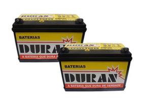 Kit 2 Bateria Estacionária 115ah Energia Solar Nobreak Ups - Duran