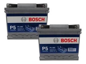 Kit 2 Bateria Estacionaria Bosch P5 380 28ah Nobreak Alarme