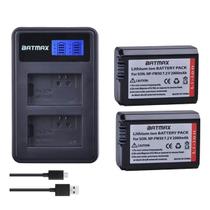 Kit 2 Bateria Np-fw50 Com Carregador Duplo Kit 2 Bateria Np-fw50 Com Carregador Duplo