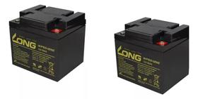 Kit 2 Baterias 12v 50ah Long Cadeira Scooter Scott Xottobock