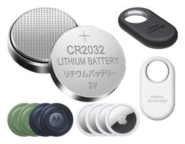 Kit 2 baterias alcalinas CR2032 para TAG Apple, Motorola ou Samsung