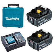 KIT 2 Baterias BL1850B + Carregador DC18WC + Maleta - KITMAK1850B - MAKITA