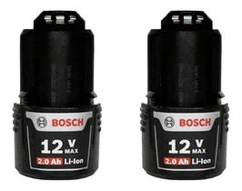 Kit 2 Baterias De Lítio Para Parafusadeira Bosch GBA 12V