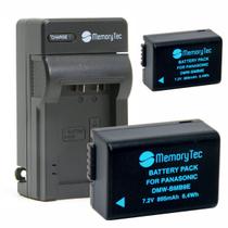 Kit 2 Baterias DMW-BMB9 para Panasonic DMC-FZ40, DMC-FZ45, DMC-FZ47, DMC-FZ48, DMC-FZ100, DMC-FZ150