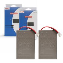 Kit 2 Baterias LIP1522 Recarregáveis Plug Grande 4,5mm 1000mAh para Controle Ps4 Playstation