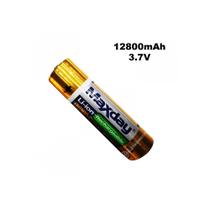 Kit 2 Baterias Lítio 18650 3.7V Recarregável Para Lanterna Rádio Potencia 12800mah LIR18650