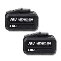 Kit 2 Baterias Lítio Recarregável 4Ah Linha 18v Wesco Indicador De Carga Parafusadeira Profissional Kit 2 Baterias Lítio Recarregável 4Ah Linha 18v Wesco Indicador De Carga Parafusadeira Profissional