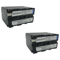 KIT 2 BATERIAS NP F970 para ILUMINADORES DE LED T