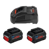 Kit 2 Baterias ProCORE 18V 8,0Ah + Carregador GAL 1880 CV 0615A001CX Bosch
