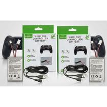 Kit 2 Baterias Recarregáveis para Controle PS4 Pro / Slim - 2000mAh LIP1522 / KCR1410 Kit 2 Baterias Recarregáveis para Controle PS4 Pro / Slim - 2000mAh LIP1522 / KCR1410
