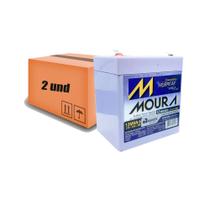 Kit 2 baterias selada Moura 12v 5ah
