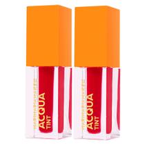 Kit 2 Batom Líquido Acqua Tint Mari Maria Cor Cherry 4ml