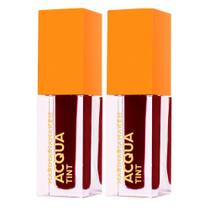 Kit 2 Batom Líquido Acqua Tint Mari Maria Cor Gummy 4ml
