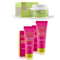 Kit 2 BBClear + Esfega Bumbum - Beleza Brasileira