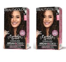 Kit 2 BeautyColor Cor 5.37 Marrom Passion Chocolates Kit 2 BeautyColor Cor 5.37 Marrom Passion Chocolates