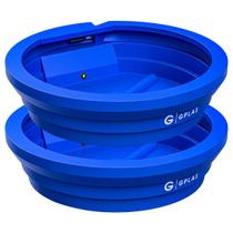 Kit 2 Bebedouros para Animais 250L Azul Gplas Kit 2 Bebedouros para Animais 250L Azul Gplas